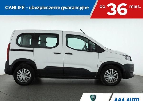 Peugeot Rifter cena 67000 przebieg: 83687, rok produkcji 2019 z Elbląg małe 121